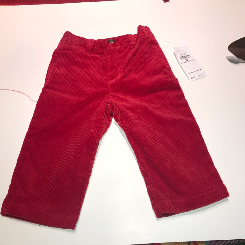Infant boys corduroy pants